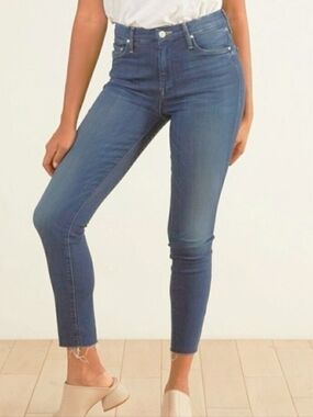 MOTHER Looker Ankle Crop Jeans 29